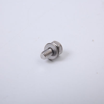 Vít thép carbon mạ niken M3M4M5M6 Vít kết hợp đầu Pan Bộ ba bộ