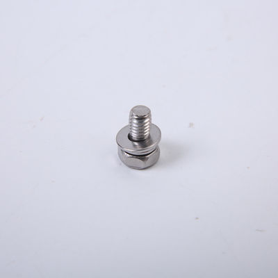 Vít thép carbon mạ niken M3M4M5M6 Vít kết hợp đầu Pan Bộ ba bộ