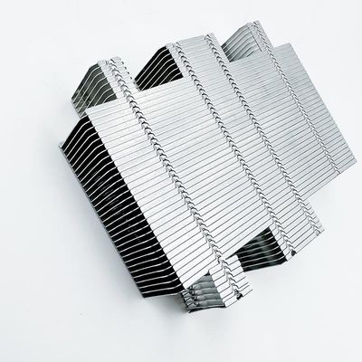 Bộ phận gia công CNC tùy chỉnh Vây tản nhiệt bằng nhôm đồng cho CPU