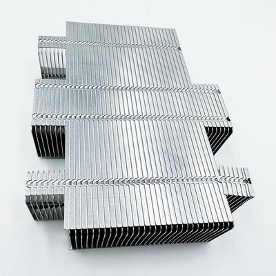 Bộ phận gia công CNC tùy chỉnh Vây tản nhiệt bằng nhôm đồng cho CPU
