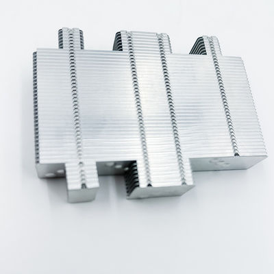 Bộ phận gia công CNC tùy chỉnh Vây tản nhiệt bằng nhôm đồng cho CPU