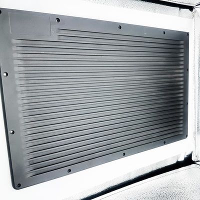 Gia công CNC Phay Bộ phận tiện đùn Nhôm tản nhiệt cho thiết bị truyền thông