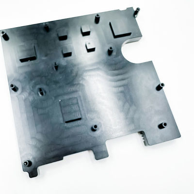 Bộ phận gia công CNC ô tô Bộ tản nhiệt tản nhiệt Anodized nhôm màu đen