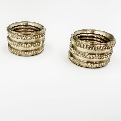 Gia công CNC không đạt tiêu chuẩn Các bộ phận bằng đồng thau Đai ốc gia công tùy chỉnh