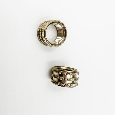 Gia công CNC không đạt tiêu chuẩn Các bộ phận bằng đồng thau Đai ốc gia công tùy chỉnh