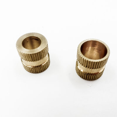 OEM có khía bằng đồng thau chèn, chèn đai ốc có ren chính xác