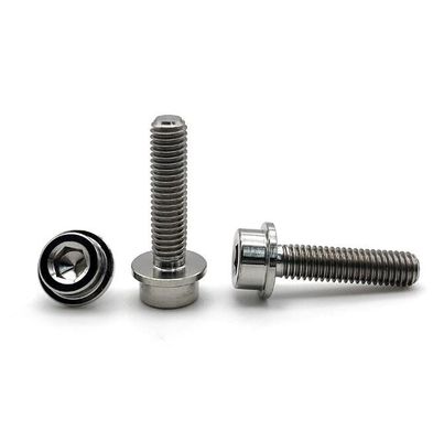 Vít Titan M6 Ốc vít Titan cường độ cao Đầu cốc Vít lục giác