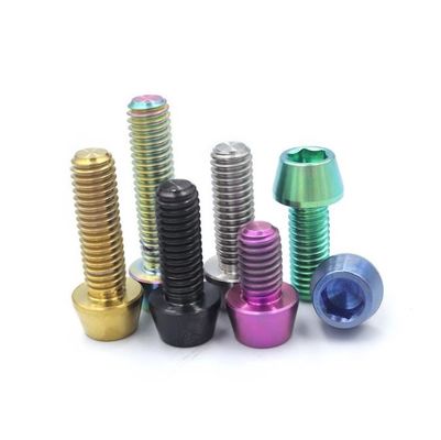 Ốc vít Titan tùy chỉnh Chốt xe đạp leo núi TC4 Vít đĩa đơn