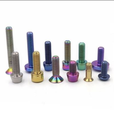 Ốc vít Titan tùy chỉnh Chốt xe đạp leo núi TC4 Vít đĩa đơn