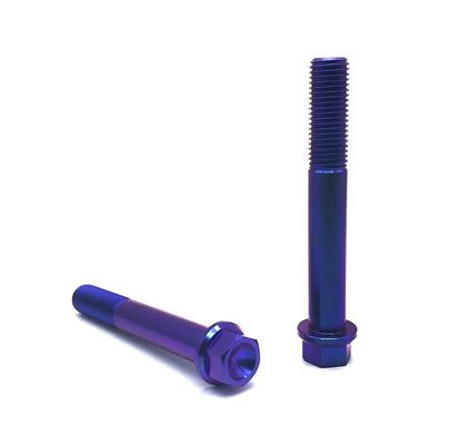 ISO9001 Vít lục giác bên ngoài Vít mặt bích Hợp kim titan Ô tô Fastener