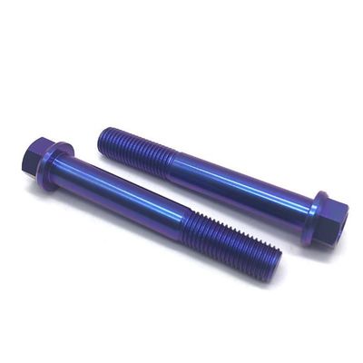 ISO9001 Vít lục giác bên ngoài Vít mặt bích Hợp kim titan Ô tô Fastener