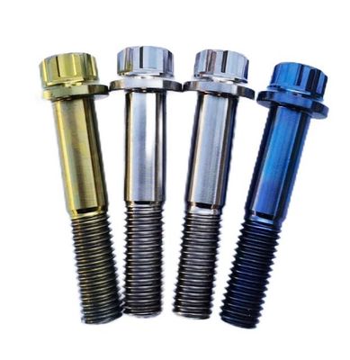 Bu lông mặt bích hợp kim titan Vít Bu lông titan sửa đổi tùy chỉnh