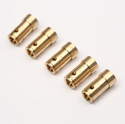Bộ phận tiện bằng đồng thau mạnh mẽ / bền Ống đồng không tiêu chuẩn