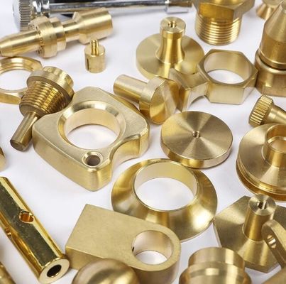 Bộ phận đồng thau tùy chỉnh phi tiêu chuẩn Gia công phần cứng cơ khí Máy tiện CNC