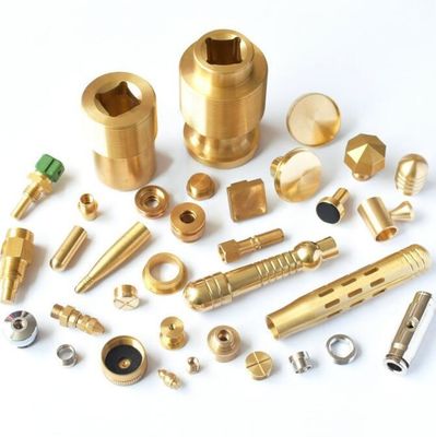 Bộ phận đồng thau tùy chỉnh phi tiêu chuẩn Gia công phần cứng cơ khí Máy tiện CNC