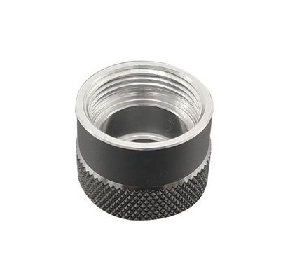 Bộ phận gia công CNC bằng thép không gỉ Đầu nối kim loại Đầu nối xoắn ốc Không trơn trượt