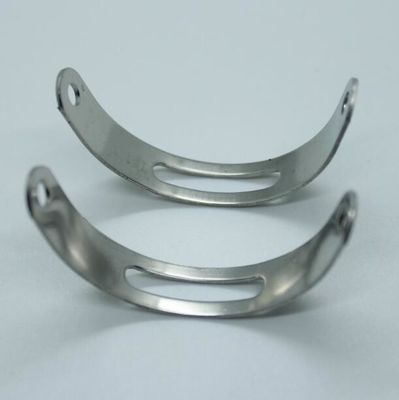 Bộ phận dập kim loại tùy chỉnh cong Vòng thép không gỉ bán tròn
