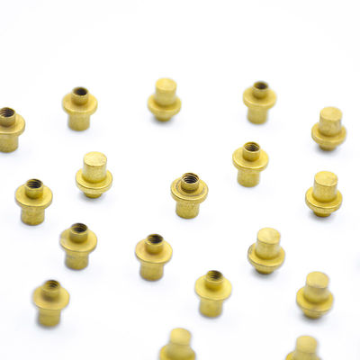 OEM tùy chỉnh CNC bộ phận Vít đồng với dây chuyền xay xoắn dịch vụ gia công