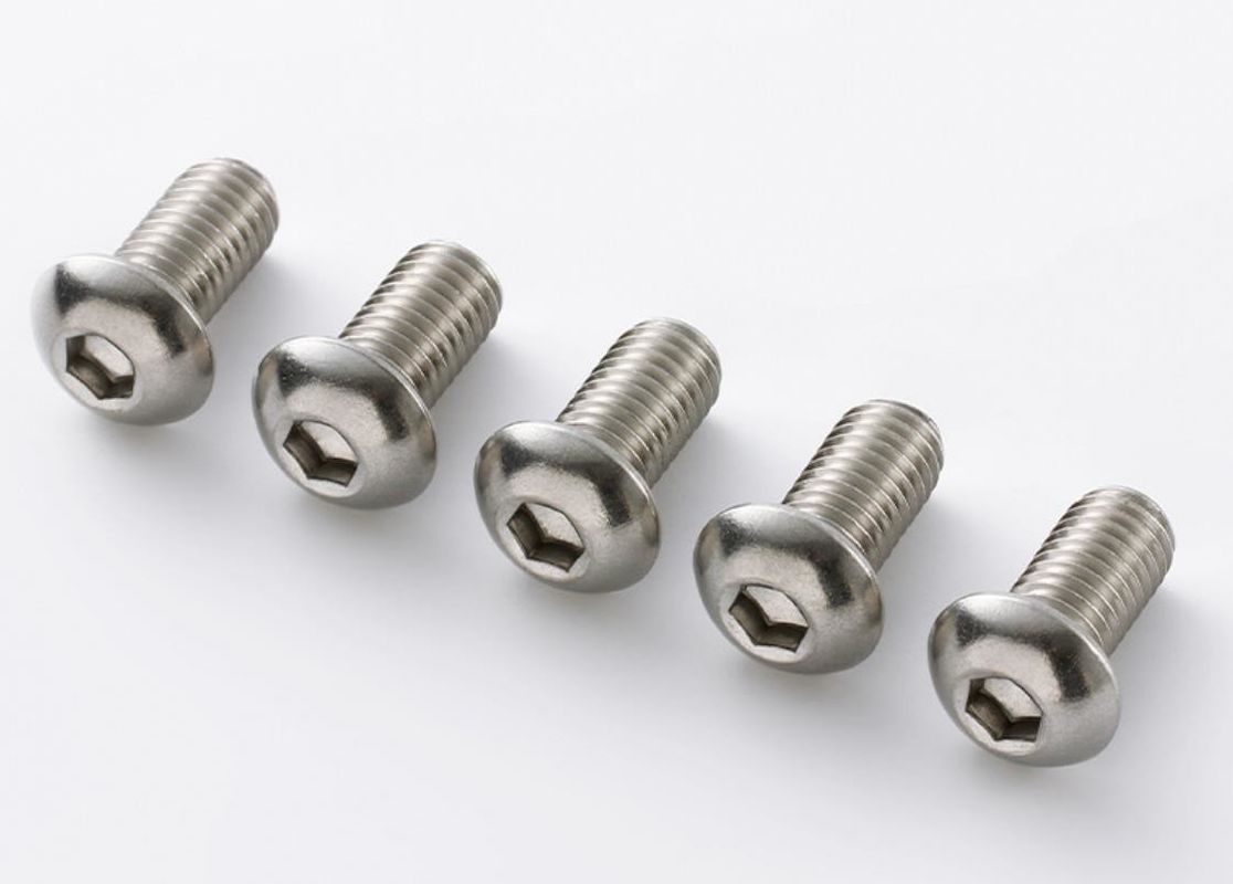 Vít lục giác đầu tròn bằng thép không gỉ 304 có độ cứng cao 100% được tùy chỉnh theo tiêu chuẩn chất lượng ISO DIN BS UNI