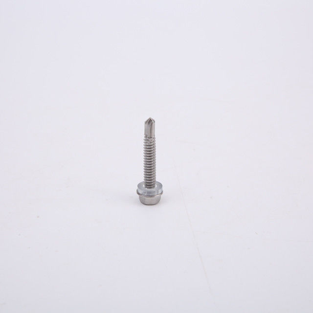 Vít thép không gỉ 410 Tự khai thác Vít khoan mặt bích lục giác M4.2-M6.3